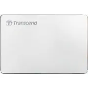 Ārējais cietais disks Transcend 25C3S sudraba krāsa Ts1Tsj25C3S Dysk Hdd 1Tb Srebrny