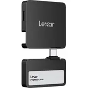 Ārējais Ssd Lexar Sl400 Go Hub 1 Tb Melna Lsl400S001T-Rnbng Dysk 1Tb Czarny