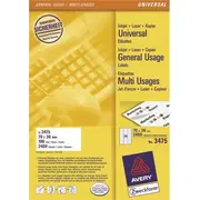Avery Zweckform etiķetes 3475 Etykiety 70X36Mm