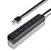 Axagon Hue-Sa7Bp Hub Usb 7X Usb-A
