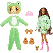Barbie Doll Mattel Cutie Reveal Frog Dog Series Dzīvnieku kostīmi Hrk24 Lalka Seria Kostiumy Zwierzaczki