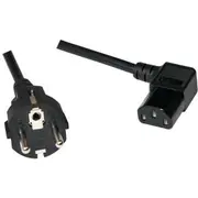 Barošanas kabelis Logilink Cp119 Schuko C13 melns 5M Kabel czarny