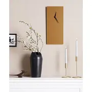 Beliani Sienas pulkstenis 22 x 50 cm zelta Pombal Zegar