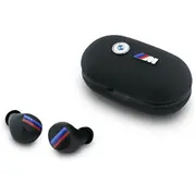 Bezvadu Tws Bluetooth ieliekamās austiņas Bmw M Metal Logo Enc melns Bezprzewodowe czarny