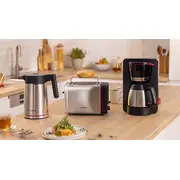 Bosch melns un sudrabs Ekspres przelewowy Tka6M273 Czarno-Srebrny