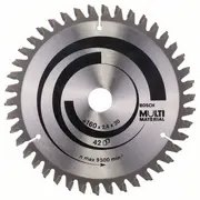 Bosch Tarcza pilarska 160X20X2.4Mm 42Z. Vairāki materiāli Multi Material