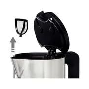 Bosch Twk8613P tējkanna Melna Czajnik Czarny
