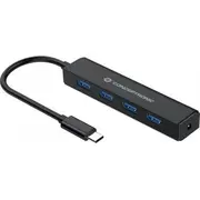 Conceptronic Usb Hub Melns Czarny