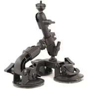 Delkin Fat Gecko piesūceknis. trīs roku statīvs Ddmnt-Triple Statyw Suction Cup 3-Arm