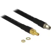 Delock 0.4 m melns 13012 0.4M czarny