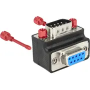 Delock Db-9. melns 65593 Db-9 Czarny