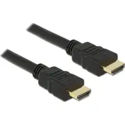 Delock Hdmi  Hdmi kabelis melns 83352 Kabel 0.25M czarny