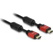 Delock Hdmi  Hdmi kabelis sarkans 84334 Kabel 3M czerwony