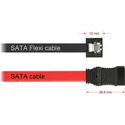 Delock Sata  Sata. melns 83840 Sata 0.3M. Czarny