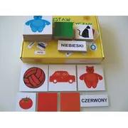 Didaktiskais komplekts. Krasas Zestaw dydaktyczny. Kolory