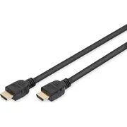 Digitus Hdmi kabelis 5M melns Ak-330124-050-S Kabel czarny