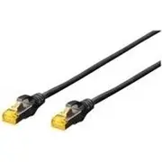 Digitus Patchcord  Rj-45 M Sftp  Czarny Patchcord cm Sftp Cat 6A Dk-1644-A-005 Bl