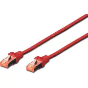 Digitus Rj-45/Rj-45. S/Ftp. sarkans. Dk-1644-100/R Kat.6. czerwony. 10M