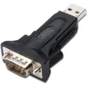 Digitus Usb  melns Da70157 Adapter Usb Rs-232 Czarny