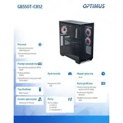 E-Sport Gb550T-Cr12 R7-5800X/16Gb/1Tb/Rtx 5060 Oc 8Gb/W11 dators Komputer