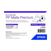 epson Pp Matēta Etiķete Prem Die-Cut/Roll 102X76Mm 1570 Matte Label Labels