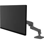 Ergotron lx pro rokas viena displeja galds Mount Darkgrey Lx Pro Arm Single Display Desk darkgrey