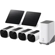 Euphycam E40 komplekts Homebase S380 un Solar Panel Eufycam 4-Cam Kit and