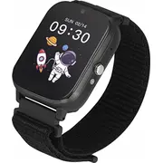 Garett Kids Tech 4G viedpulkstenis. melns Tech4GBlkVel Smartwatch Czarny