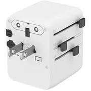 Gembird Universal Travel Adapter 20W White Uniwersalny adapter