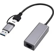 Gembird Usb-C Usb 3.1 adapteris A-Usb3Ac-Lan2G-01 Tīkla karte Karta sieciowa adapter