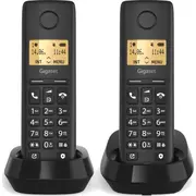 Gigaset fiksētais tālrunis Pure 100 Duo bezvadu Telefon stacjonarny bezprzewodowy