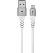 Goobay 74511 zibens kabelis 1 m balts Kabel Lightning