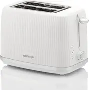 Gorenje T850Dpw tosteris. jauda 850 W. 2 sloti. balts Toster Toaster. Power slots. White