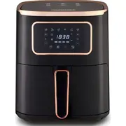 Heinrichs beztauku cepeškrāsns Beztauku cepeškrāsns. HeinrichS Hfr 8216 Black Frytkownica Czarna