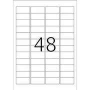 Herma pašlīmējošās etiķetes 45.7X21.2 mm 8030 Etykiety samoprzylepne