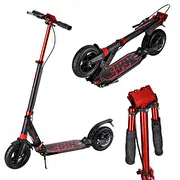 Hm209T melnā sarkanā motorollers ar Nils ekstrēmo disku bremzi Black-Red Hulajnoga Hamulcem Tarczowym Extreme