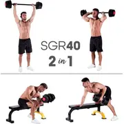 Hms hanteles Sgr40 Pro čuguns. 1 x 43.5 kg Set
