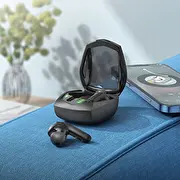 Hoco austiņas bezvadu bluetooth Tws Ew28 melnas Bezprzewodowe czarne