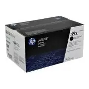 Hp 49X melnais toneris. oriģināls Q5949Xd Toner Black
