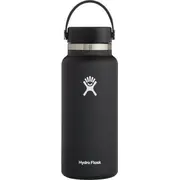 Hydro Flask Tourist termoss ar platu muti 2.0 Flex vāciņš 0.94 l Melns un dzeltens Termos turystyczny Wide Mouth Cap
