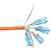 Inline kabelis Izturīgs instalācijas 250Mhz S Stp Cu Awg23 bez halogēna 50M Solidny kabel instalacyjny Kat.6 bezhalogenowy