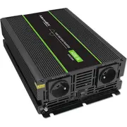 Invertors Qoltec Monolith 2000W 4000W 12V līdz 230V Pure Sine Przetwornica na Czysty Sinus