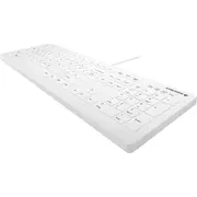 Cherry Active Key Mta Ak-C8112 ar vadu De-Layout weiß tastatūra Klawiatura Corded