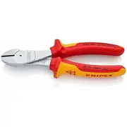 Knipex 74 06 180 augstas sviras diagonālais griezējs 7406180 High leverage diagonal cutter