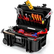 Knipex Robust26 Instrumentu Komplekts Sanitārās Uzstādīšanas Montāžiem. 1 komplekts Walizka Dla Instalacji Sanit. Kpl