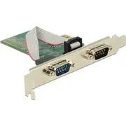 Kontroler Delock 89555 Pcie x1 2X Rs-232