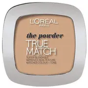 L Oreal Paris True Match Super-Blendable Powder 9G D3-W3 Golden Beige Super Blendable