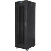 Lanberg skapis Stāvs Rack 19 42U 600X1000Mm melns Szafa czarna