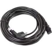 Lanberg strāvas vads  melns Ca-C13C-11Cc-0100-Bk Kabel Cee Iec C13. 10M. czarny