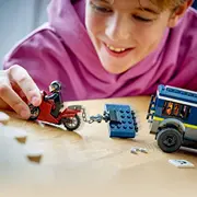 Lego City policijas konvojs 60479 Furgonetka policyjnego konwoju